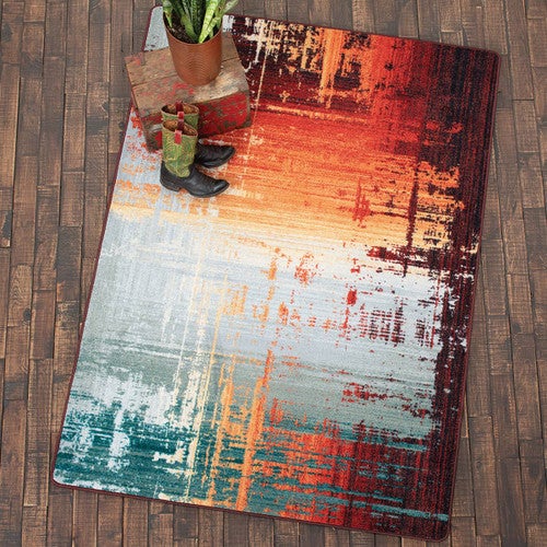 Santa Fe Rain Rug - 5 x 8