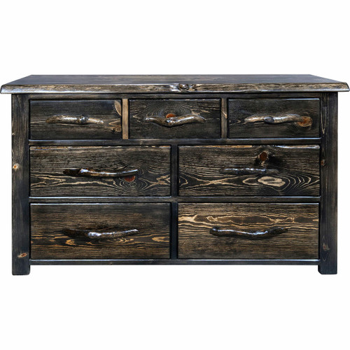 Lima Live Edge 7 Drawer Dresser