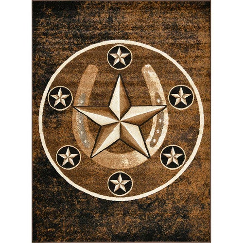 Lonestar Ranch Hickory Rug - 5 x 7