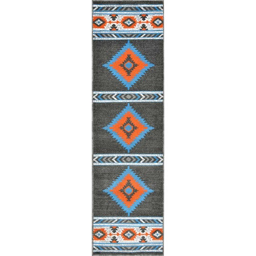 Hacienda Lead Rug - 2 x 7