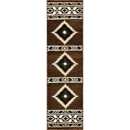 Hacienda Mocha Rug - 2 x 7