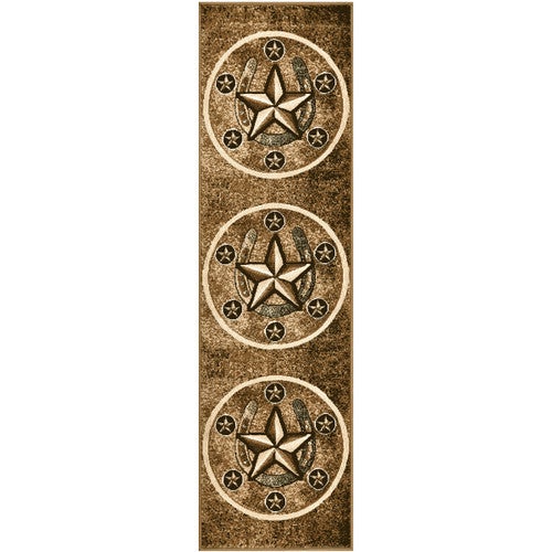 Lonestar Ranch Wheat Rug - 2 x 7