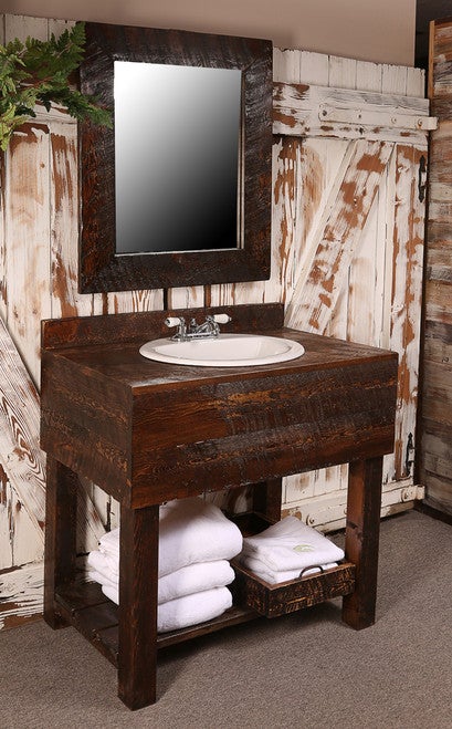 Bryson Vanity with Sink, Faucet & Mirror Set