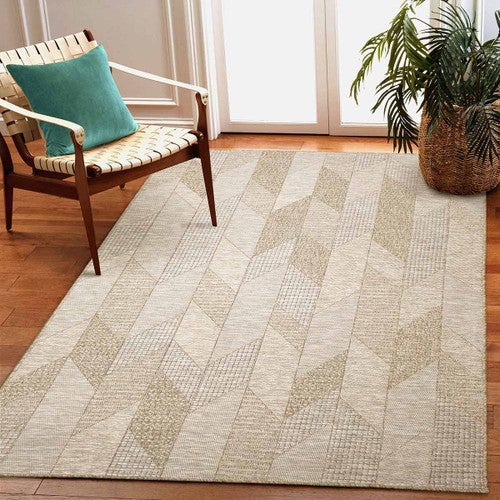 Sandy Chevrons Indoor/Outdoor Rug - 5 x 7 - OUT OF STOCK UNTIL 06/18/2025