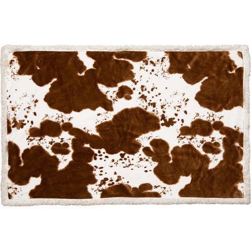Hair on Hide Sherpa Dog Blanket - Large