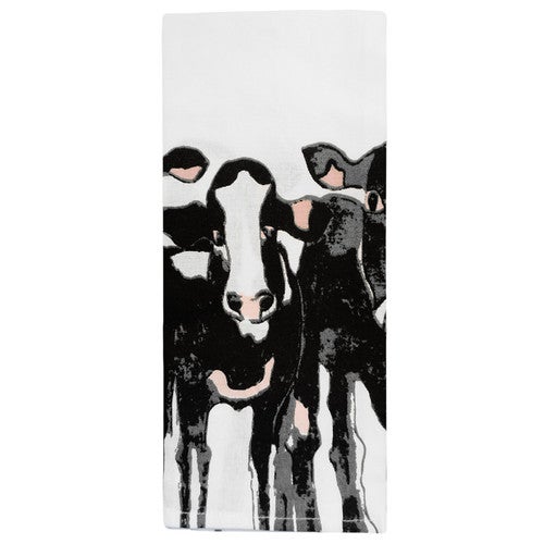 Dairy Cows Kitchen Towel - Set of 4
