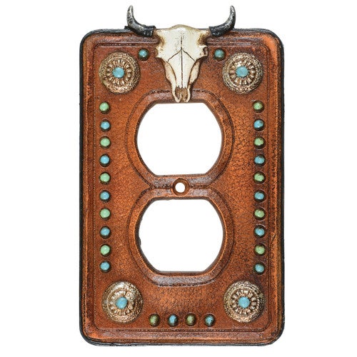Southwest Skull Outlet Cover - SALE