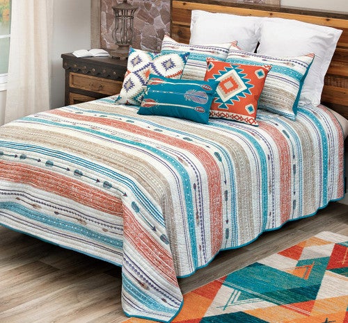 Arrowhead Creek Quilt Bed Set - Full/Queen - CLEARANCE