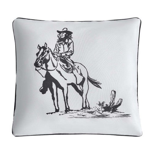Cowgirl Life Rustic Ranch Pillow
