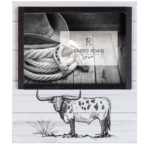 Rustic Ranch Steer Frame