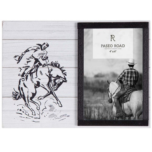 Rustic Ranch Bronco Frame