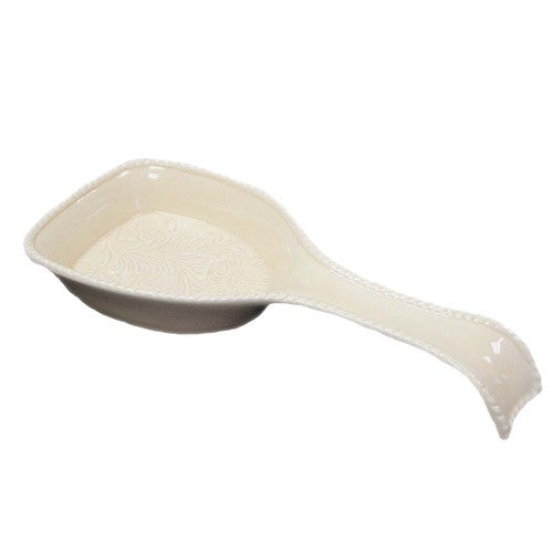 Savannah Ceramic Spoon Holder - Cream