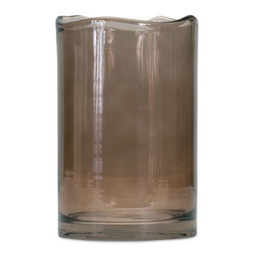 Black Sea Glass Vase - Tall