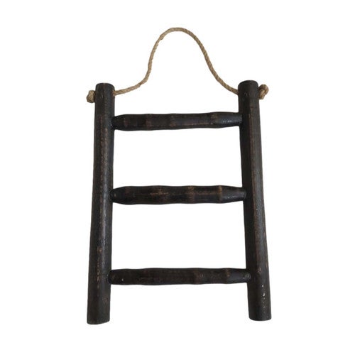 Tea Towel Black Ladder