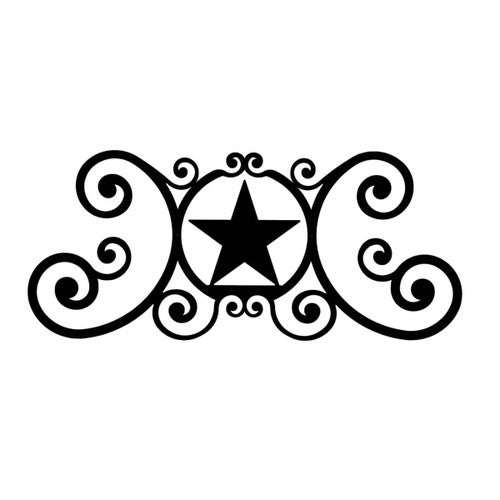 Shining Star Over the Door Art
