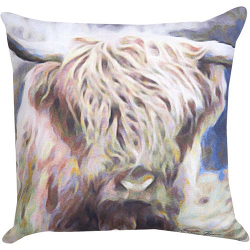 Highland Bull Pillow