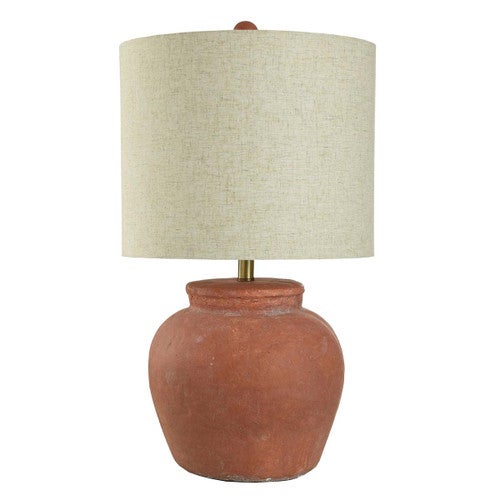 Earthenware Finished Table Lamp