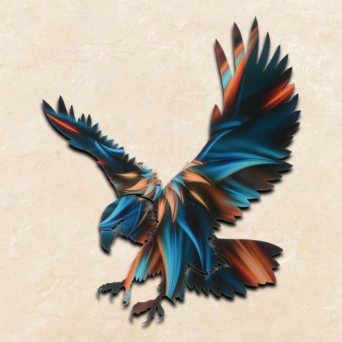 Eagle Spirit Metal Wall Art