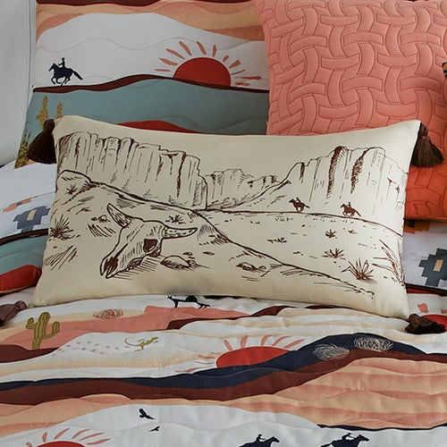 Dry Gulch Pillow Cover