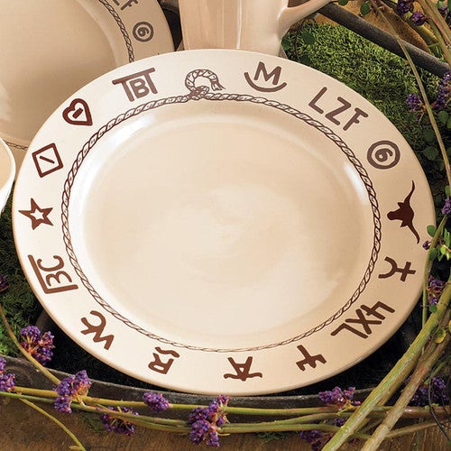 Branded Dinner Plates - Set of 4