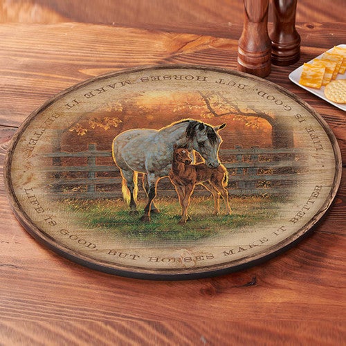 Horse Love Lazy Susan