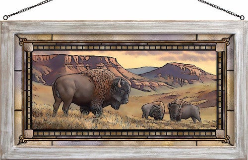 Buffalo Ridge Stained Glass Art