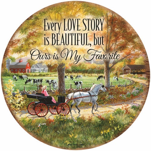 Favorite Love Story Wood Sign
