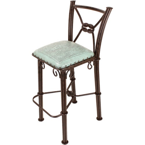 Coronado Barstool - Colonial Turquoise