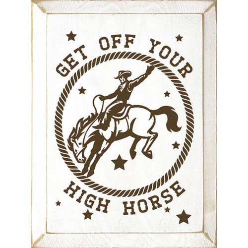 High Horse Wall Art