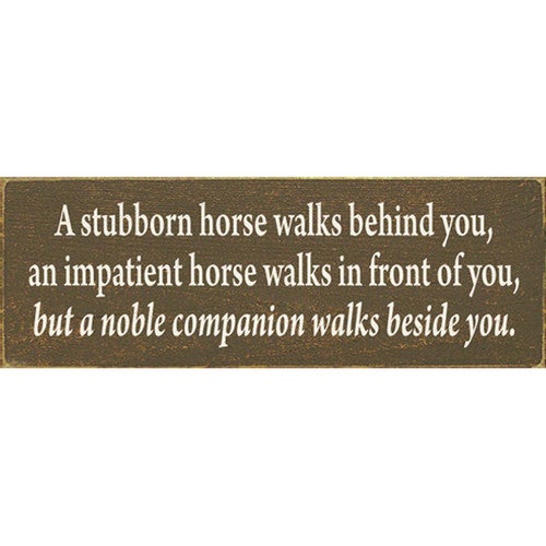 Horse Tandem Wall Art