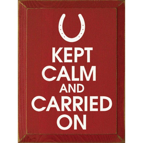 Keep Calm Wall Art