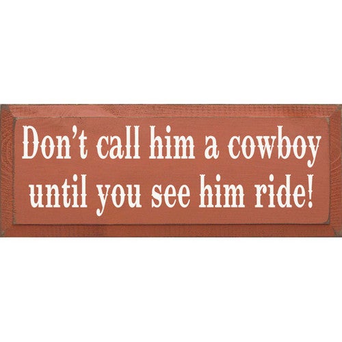 See Him Ride Wall Art