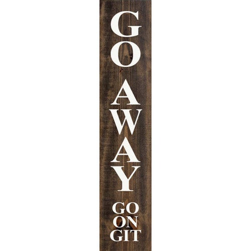 Go Away Wall Art