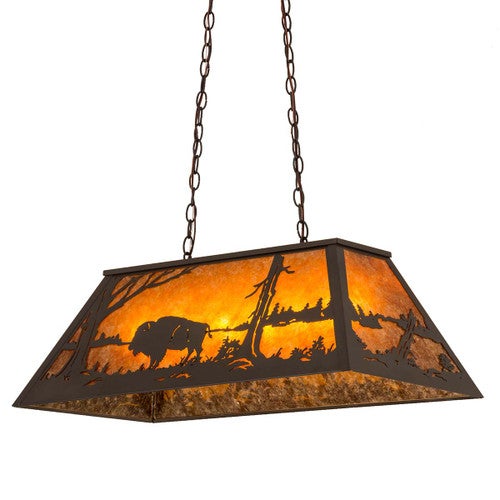 Lakeside Buffalo Oblong Pendant Light