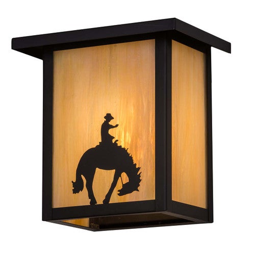 Bucking Bronco Wall Sconce