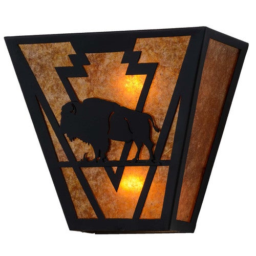Mighty Bison Wall Sconce