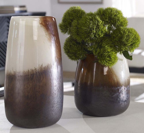 Rustic Highland Vases - Set of 2