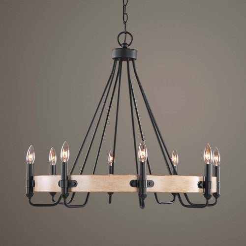 Cascades 8-Light Chandelier