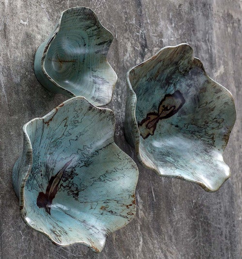 Tecumseh Wood Wall Art - Set of 3