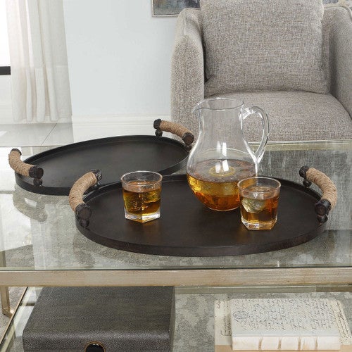 Westerners Oasis Trays - Set of 2