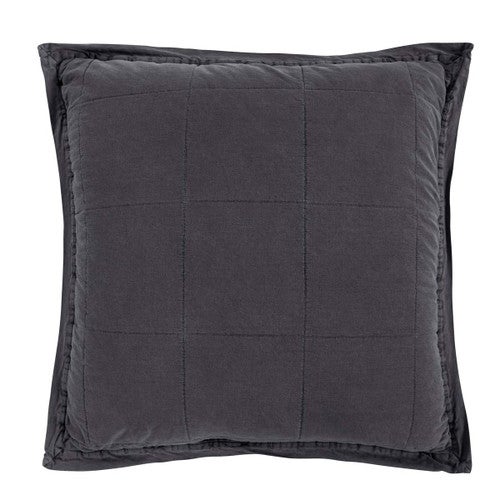 Charcoal Euro Sham