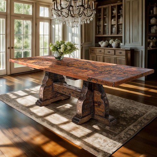 Burnished Ranch Dining Table