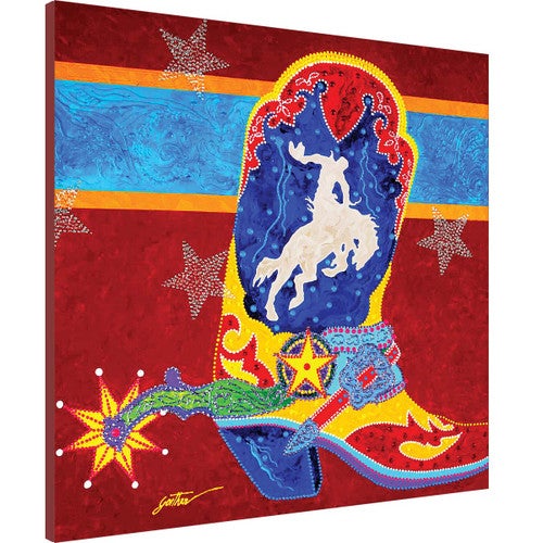 Boot & Spur Cowboy Wall Art