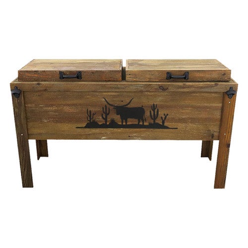 Chihuahuan Longhorn Double Cooler - Walnut