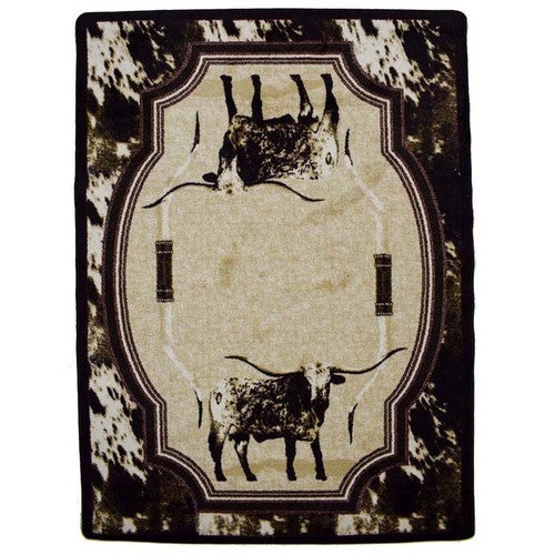 Longhorn Rug - 8 x 11