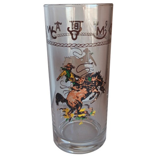 Bronco Buster Tumblers - Set of 4