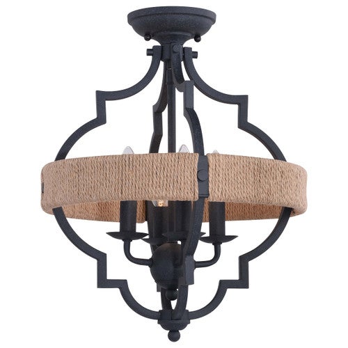 Bradley Semi-Flush Mount Ceiling Light