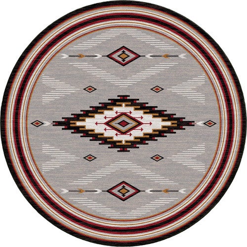 Phoenix Rising Rug - 8 Ft. Round