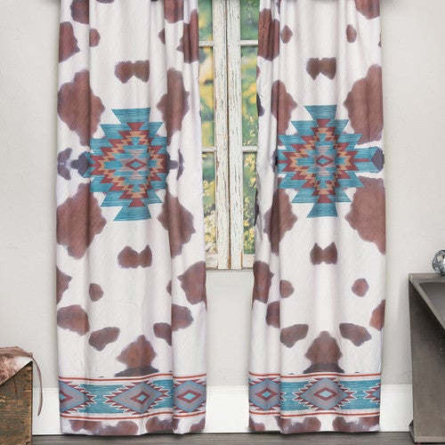 Aztec Cowhide Drapes - CLEARANCE