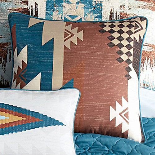 Mojave Mirage Geometric Pillow - CLEARANCE